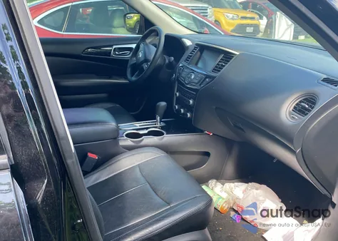 2019 Nissan Pathfinder S из США, поврежденный, VIN 5N1DR2MN7KC597928